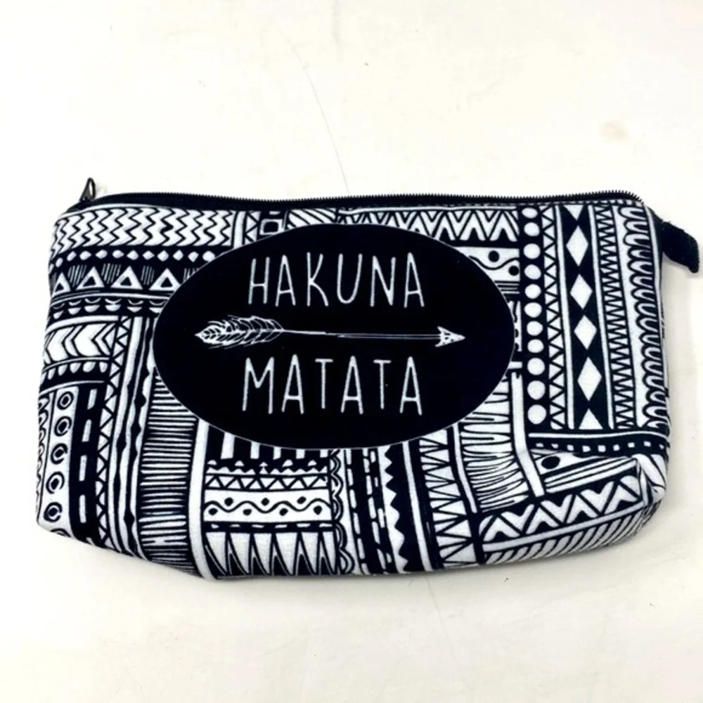 Jom Tokoy Hakuna Matata Makeup Bag Travel Cosmetic Case